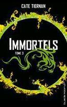 Couverture du livre « Immortels t.3 ; la guerre » de Cate Tiernan aux éditions Hachette Black Moon