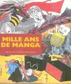 Couverture du livre « Mille ans de manga » de Brigitte Richard-Koyama aux éditions Flammarion