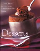 Couverture du livre « Desserts » de Anne William aux éditions Marabout