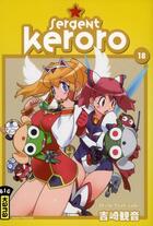 Couverture du livre « Sergent Keroro Tome 18 » de Mine Yoshizaki aux éditions Kana