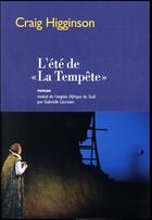 Couverture du livre « L'été de la tempête » de Craig Higginson aux éditions Mercure De France
