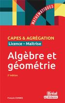 Couverture du livre « CAPES de mathématiques (2e édition) » de Combes Francois aux éditions Breal