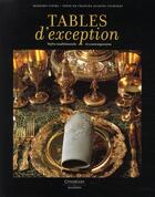 Couverture du livre « Tables d'exceptions » de Listri-M+Arcidini-C aux éditions Citadelles & Mazenod