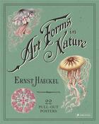 Couverture du livre « Ernst haeckel art forms in nature 22 pull-out posters » de Uthoff Kira aux éditions Prestel