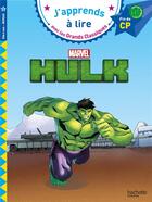 Couverture du livre « Disney - marvel - hulk cp niveau 3 » de Albertin Isabelle aux éditions Hachette Education