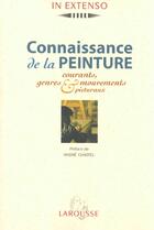 Couverture du livre « Connaissance De La Peinture » de  aux éditions Larousse