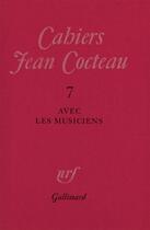 Couverture du livre « Avec les musiciens » de  aux éditions Gallimard