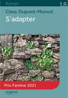 Couverture du livre « S'adapter » de Clara Dupont-Monod aux éditions Feryane