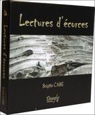 Couverture du livre « Lectures d'écorces ; coffret 40 cartes + livre » de Brigitte Caire aux éditions Dangles