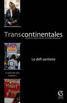 Couverture du livre « TRANSCONTINENTALES T.5 ; le défi sanitaire » de  aux éditions Armand Colin