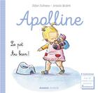 Couverture du livre « Apolline : le pot, au bain » de Didier Dufresne et Armelle Modere aux éditions Mango