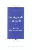 Couverture du livre « REGLES DE L ENTRAIDE » de Pur aux éditions Pu De Rennes