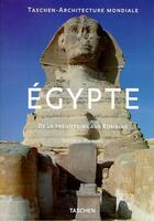 Couverture du livre « Egypte, de la prehistoire aux romains » de Dietrich Wildung aux éditions Taschen