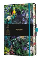 Couverture du livre « Carnet eden grand format ligné lily » de  aux éditions Castelli Milano