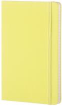 Couverture du livre « Carnet ligné grand format rigide citron » de  aux éditions Moleskine