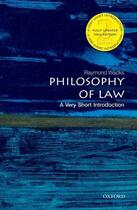 Couverture du livre « Philosophy of Law: A Very Short Introduction » de Wacks Raymond aux éditions Oup Oxford