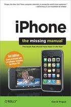 Couverture du livre « IPhone: The Missing Manual » de Pogue David aux éditions O Reilly