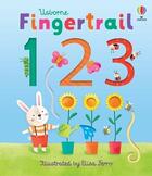Couverture du livre « Fingertrail 123 » de Elisa Ferro aux éditions Usborne