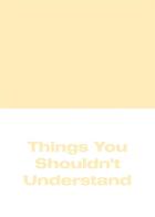 Couverture du livre « Michael Williams: things you shouldn't » de Michael Williams aux éditions Karma