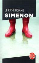 Couverture du livre « Le riche homme » de Georges Simenon aux éditions Le Livre De Poche