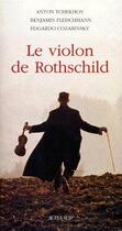 Couverture du livre « Le violon de Rothschild » de Tchekhov/Cozarinsky aux éditions Actes Sud