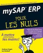 Couverture du livre « Mysap erp » de Andreas Vogel et Ian Kimbell aux éditions First Interactive