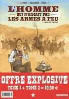 Couverture du livre « L'homme qui n'aimait pas les armes à feu T.1 ; Chili con Carnage » de Wilfrid Lupano et Paul Salomone aux éditions Delcourt