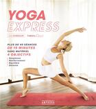 Couverture du livre « Yoga express » de Julie Dumoulin aux éditions Amphora