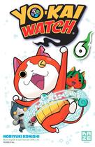 Couverture du livre « Yo-Kai Watch Tome 6 » de Noriyuki Konishi aux éditions Crunchyroll
