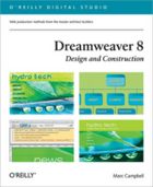 Couverture du livre « Dreamweaver 8 Design and Construction » de Marc Campbell aux éditions O'reilly Media