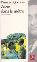 Couverture du livre « Zazie dans le metro » de Raymond Queneau aux éditions Gallimard