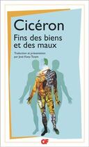 Couverture du livre « Fins des biens et des maux » de Ciceron aux éditions Flammarion