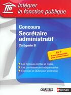 Couverture du livre « Concours secret administ ifp (édition 2003) » de Tuccinardi/Gabillet aux éditions Nathan