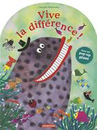 Couverture du livre « Vive la différence ! » de Claudia Bielinsky aux éditions Casterman