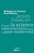 Couverture du livre « Mélanges en l'honneur du professeur Jacques Chevallier » de  aux éditions Lgdj