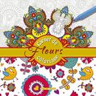 Couverture du livre « Carnet de coloriage fleurs » de  aux éditions Terres Editions