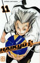 Couverture du livre « Haikyu !! les as du volley Tome 11 » de Haruichi Furudate aux éditions Crunchyroll