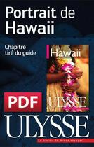 Couverture du livre « Portrait de Hawaii » de  aux éditions Ulysse