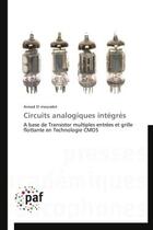 Couverture du livre « Circuits analogiques intégrés » de Aimad El Mourabit aux éditions Presses Academiques Francophones