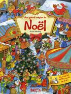 Couverture du livre « Mon grand imagier de Noël » de Guido Waldrey aux éditions Le Ballon