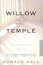 Couverture du livre « Willow Temple » de Donald Hall aux éditions Houghton Mifflin Harcourt