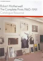 Couverture du livre « Robert motherwell the complete prints 1940-1991 catalogue raisonne » de Engberg/Banach aux éditions Hudson Hills