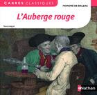 Couverture du livre « L'auberge rouge » de Honoré De Balzac aux éditions Nathan