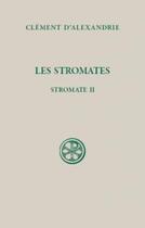 Couverture du livre « Stromate II » de Clement D'Alexa aux éditions Cerf