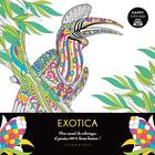 Couverture du livre « Happy coloriage : exotica » de  aux éditions Dessain Et Tolra