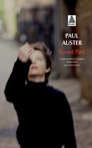 Couverture du livre « Sunset park » de Paul Auster aux éditions Actes Sud