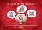 Couverture du livre « P'tit nounours et les dangers de la maison [kamishibai] » de M. Nadia aux éditions Mk67