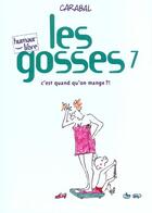 Couverture du livre « C'EST QUAND QU'ON MANGE » de Carabal aux éditions Dupuis