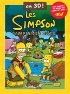 Couverture du livre « Les Simpson HORS-SERIE ; les Simpson en 3D ; camping en délire » de Matt Groening aux éditions Jungle