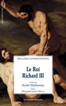 Couverture du livre « Le roi Richard III » de William Shakespeare aux éditions Solitaires Intempestifs